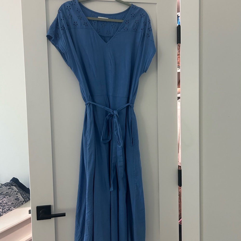 Croft & Barrow Sky Blue Maxi Dress